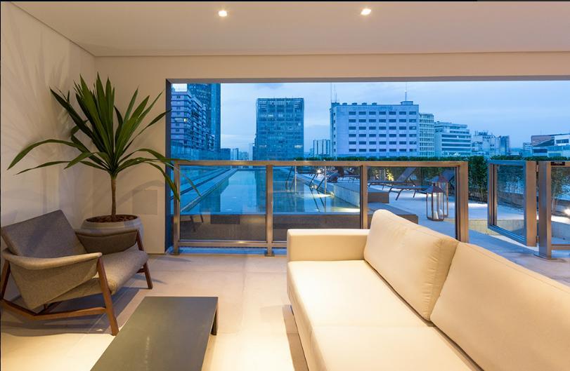 Studio Aconchego, Proximo A Rua Da Consolacao, Aos Metros Republica E Anhangabau, Com Ar Condicionado, Piscina, Academia, Wifi E Varanda San Paolo Esterno foto